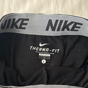 Nike Therma-Fit Black and Gray Pants